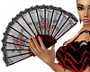 Fan with poses No4