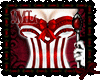 !ML Vamp Corset BloodWht