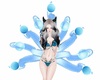 9 tails blue fantasy