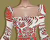 Red Silk Pattern Sleeves