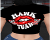 Hawk Tuah Black Top
