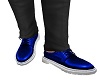 MY Leather Blue Shoes