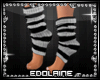 E~ Socks Black & Gray