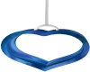Blue Heart Cuddle Swing