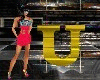 GOLD LETTER U