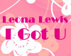[JE] Leona Lewis-i Got u