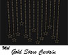 Gold Stars Curtain