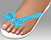 Summer Flip Flop Blue