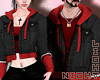 !N Red Jacket Couple M