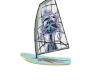 Pastel Weed Windsurfing