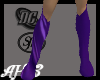 starfire's purple boots