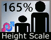 165% Height Scale