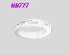 HB777 Wed Band Hers WG