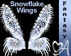 Snowflake Fairy Wings