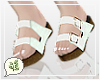 † White Sandals