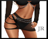 [JR] Chained Black Skirt