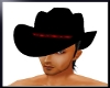 ~T~Red Band Cowboy Hat