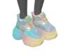 Cotton Candy Splash Shoe
