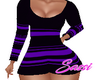Purple Short Dress RL