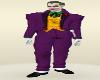 The Joker Halloween Costumes Purple Yellow White Suits Full Outf