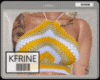 K | Crochet set yellow