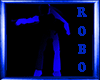 Blue Animated Robot