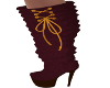Marge Burgundy Boots