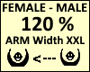 Arm Scaler XXL 120%