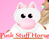 Pink Stuff Horse