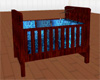 Red Wood Baby Bed