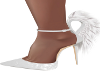 Rosetta White Heels