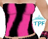[TPF] Pink Stripe Top