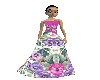 CJ'S Floral Gown