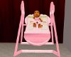 Pink  Baby Swing