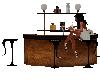 small bar with poses