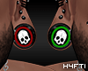 H4 | Skull Red Green