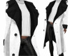 E* Coat & Sweater /white