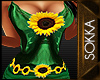 (Sok) Sunflowers Gown