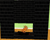 wall fireplace w/poses