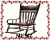 Old Brown Rocking Chair