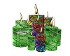 Christmas Glass Candles