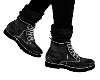 leather lacquer black