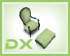 HD Jade Chair and Stool