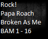 Papa Roach-Broken As Me