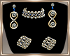 Blue Jewelry Set