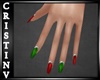 !CR! Xmas Slender Nails
