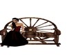 wicked west wheel bench