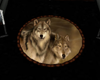 Wolf club rug