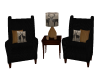 Cabin Deer Coffee Chairs