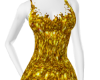 shiny gold dress